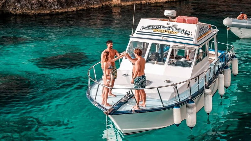 Malta: Comino, Blue Lagoon Crystal Lagoon and Sea Caves - What to Expect Onboard
