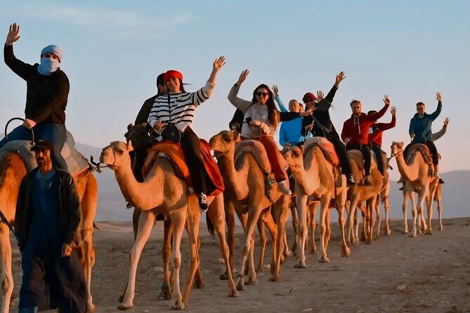 Marrakech: dinner in Agafay desert with a fire show & camel ride - Dinner in the Desert Camp: Tasting Morocco