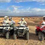 Marrakesh: Agafay Desert Sunset Quad Bike tour & Diner Show - Transportation and Group Size