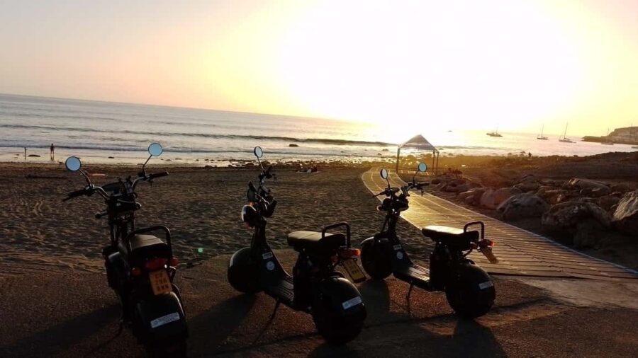 Maspalomas: Sunset E-Scooter Chopper 2 seat Guided Tour - FAQs