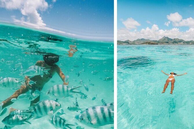 Mauritius : Ile Aux Cerfs 3 islands Speed Boat Trip with BBQ - Stop 2: Ile aux Fouquets Lighthouse — A Touch of Maritime Charm