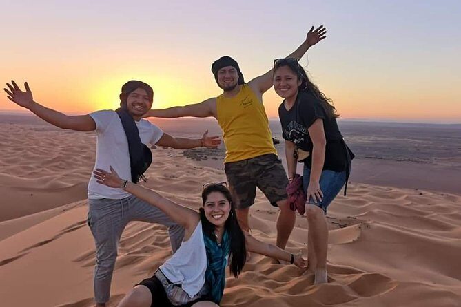 Merzouga Desert Morocco - Sunset and Sunset Views