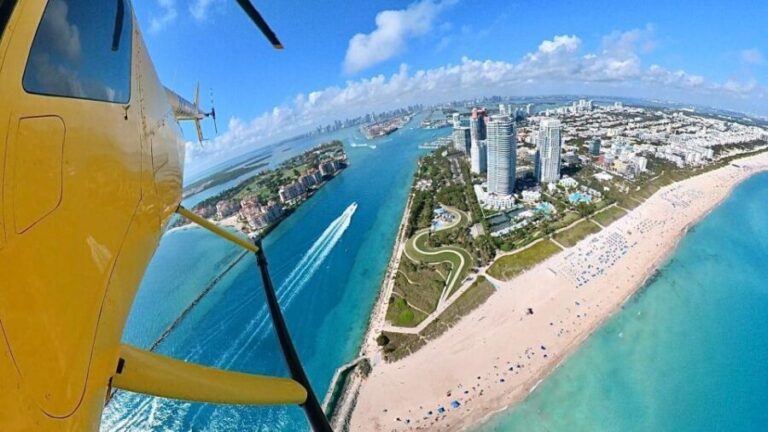 Miami Beach: Sightseeing Helicopter Tour - The Itinerary: What to Expect