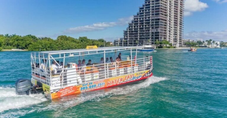 Miami Biscayne Bay: Hop-on Hop-off Boat Cruise - What’s Included and What’s Not