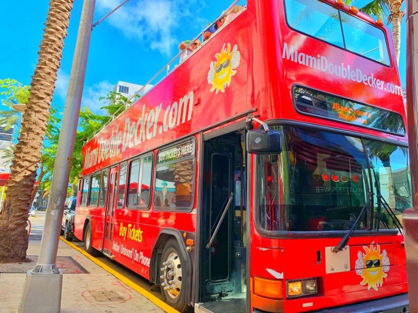 Miami: Double-Decker Bus Tour with Optional Boat Cruise - The Practicalities