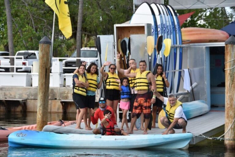 Miami: Kayak or Paddleboard Rental - Additional Practical Tips