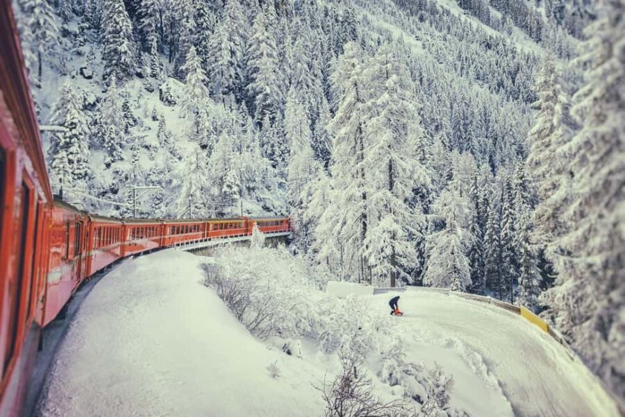 Milan: Bernina Express Train Ride to St. Moritz Day Trip - The Bernina Express: A UNESCO Treasure