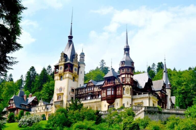 Minivan 3 Castles Day trip Peles, "Wednesday" & Dracula - A Closer Look at the Itinerary and Highlights