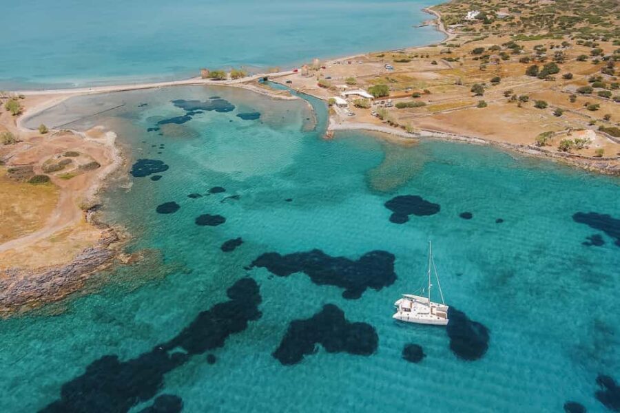 Mirabello Bay Private Catamaran Charter - The Two Main Options: BYO Escape and Arion Coastal Experience