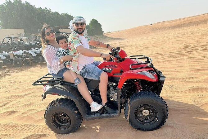 Morning Desert Safari, 25 Minutes ATV with 20 minutes Camel Ride - The 20-Minute Camel Ride