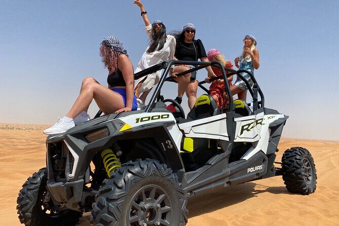 Morning Desert Safari with Buggy Ride & Sandboarding  Shared Car - Authentic Experiences Highlighted by Reviewers