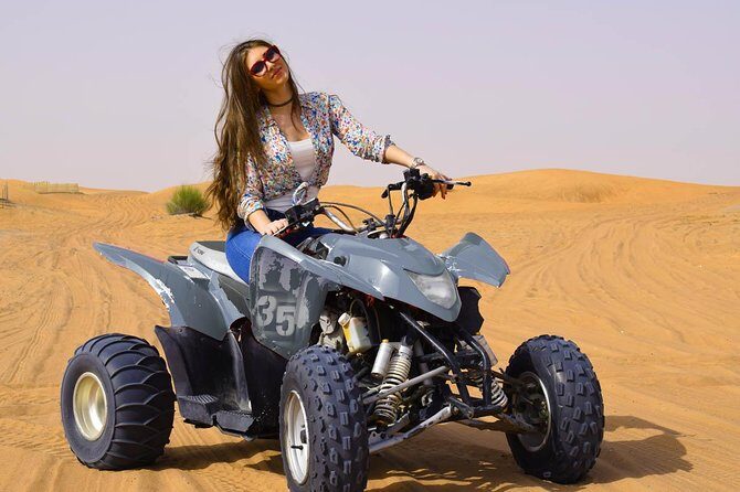Morning Desert Thrill: Dune Bashing, 30min Quad Bike & Camel Ride - The Itinerary in Detail