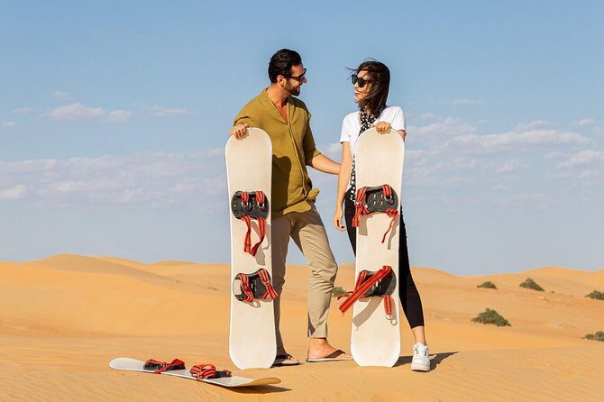 Morning Dune Bashing With Sand Boarding And Camel Ride in Red Dunes Desert - The Authenticity and Experience