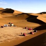 Morocco Camel treks experiences 2 nghits in Erg Chabbi desert - Day 2: Sunrise, Sandboarding, and Oasis Walks