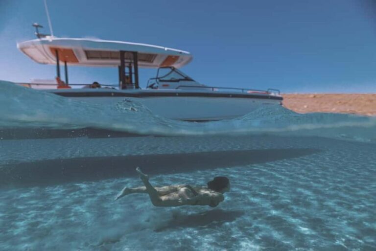 Mykonos: Full Day Boat Trip on an Axopar 37 - Joy Division - Practical Details and Value