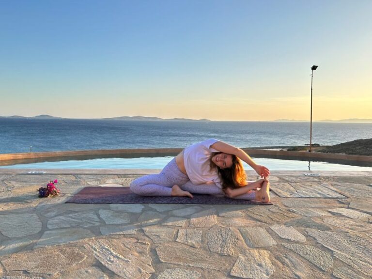 Mykonos: Sunset Group Yoga Session - The Practice: What to Expect