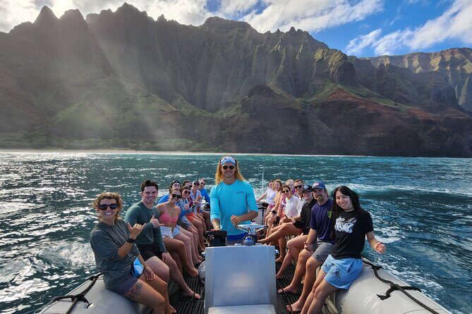 N Pali Coast Zodiac Raft Expedition and Snorkeling on Kauai - Wilder Side of Hawaii: Scenery and Landmarks