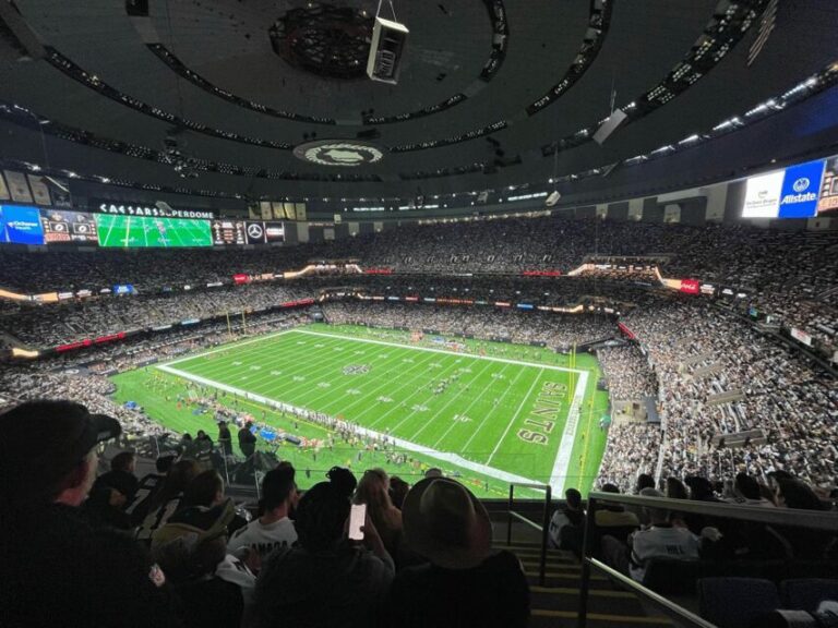 New Orleans: New Orleans Saints Football Game Ticket - Worth Considering: Price and Crowds