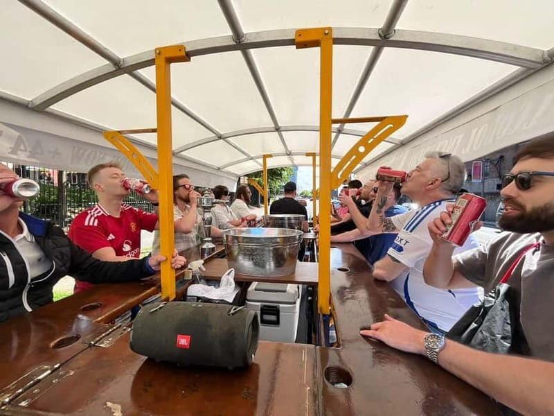 Newcastle: Beer Bike Tour with Music and Drinks Included - The Experience at The Tipsy Cow