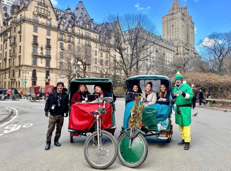 NYC: Elf & Home Alone 2 Locations Central Park Pedicab Tour - What’s Included & Not Included