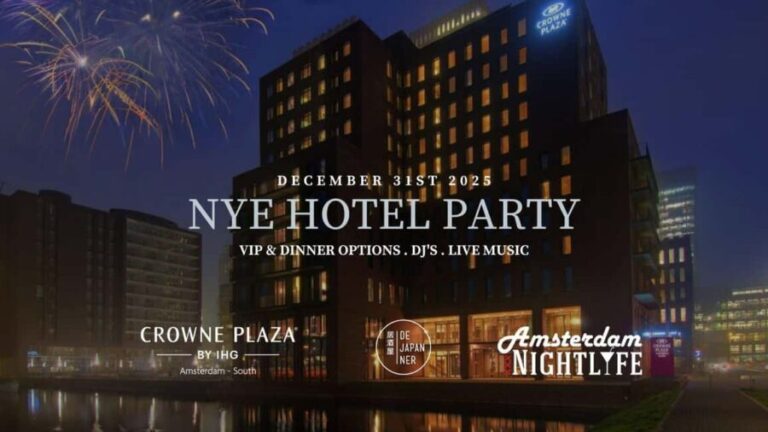 NYE Hotel Party 2025-2026: Crowne Plaza Amsterdam - South - The Food & Drinks: What You’ll Likely Experience