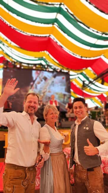 Oktoberfest Tour with Beer and Lunch in one of the big tents - FAQ