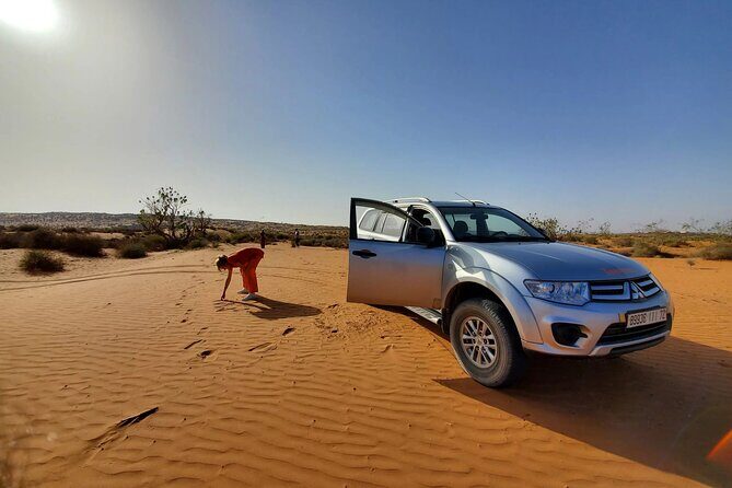 One day tour to small Sahara and massa - Visiting the Barrage Youssef Ben Tachfine