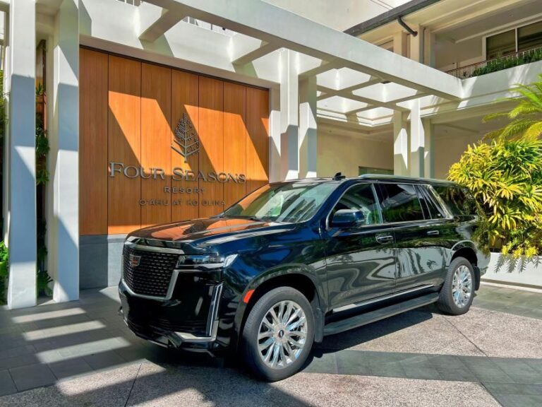 One-Way VIP Transfer: Honolulu Airport, Waikiki, Cruise Port - The Value Proposition