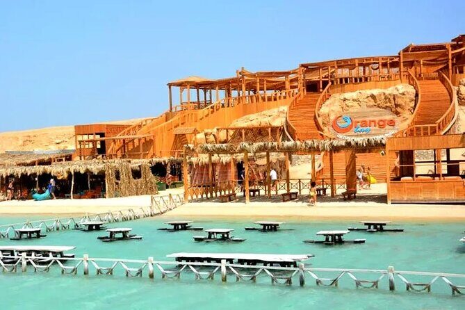 Orange Bay Island Full Day Trip And Water Sport With Lunch - Hurghada - Lunch and Cruising: Savoring the Seafood Buffet