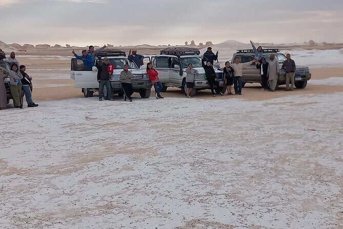 Overday the Black Desert and Crystal Mountain the White Desert - Exploring the Black Desert