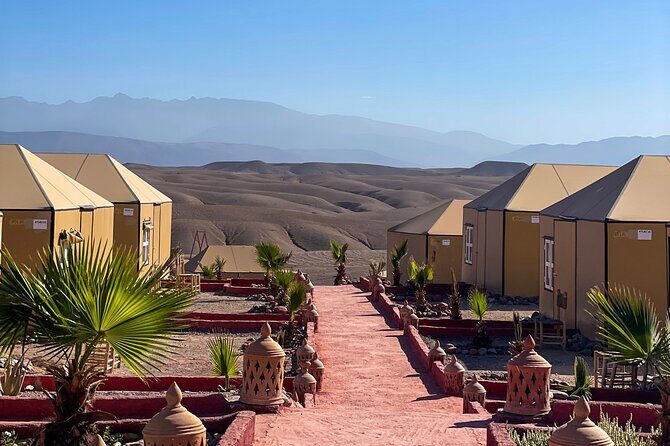 Overnight stay in the Agafay Desert, Deluxe Tent with Show and Swimming Pool - The Desert Activities