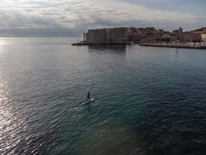 Paddleboard into the sunset from Lokrum Island in Dubrovnik - The Practical Side: Timing and Group Size