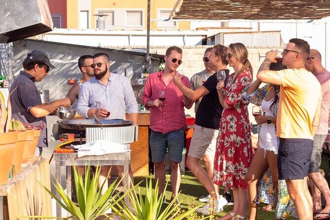 Paella Master Class in a Charming Rooftop Kitchen - The Cooking Technique