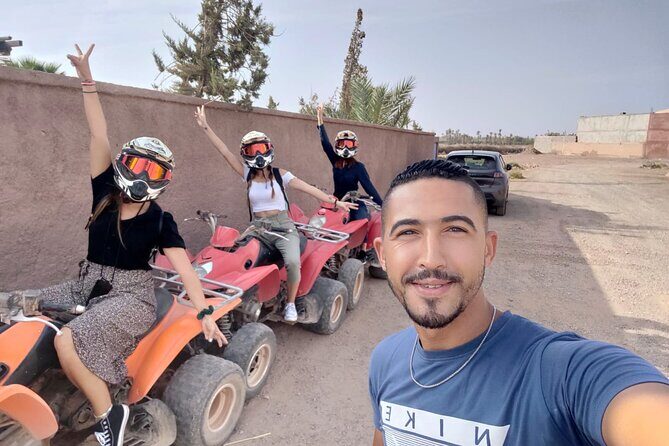 Palmeraie Quad Bike & Traditional Moroccan Spa - Free Time and Return Journey
