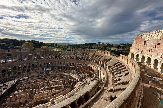 Panoramic Glass Elevator to Colosseum Top Tier Semi-Private Tour - The Experience in Detail