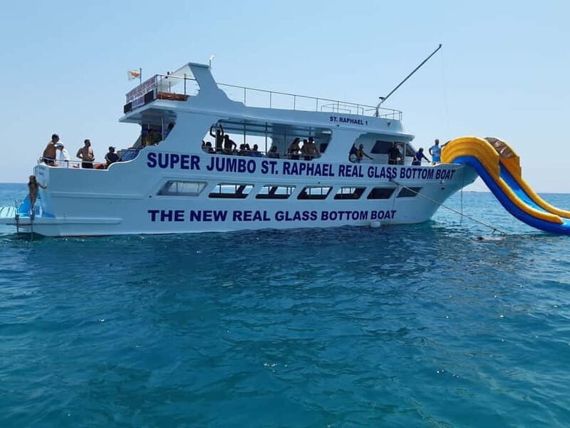 Paphos: Glass Bottom Boat Trip with Swimming or Snorkeling - What to Expect from the Glass Bottom Boat Trip
