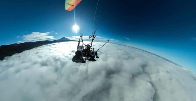 Paragliding Tenerife: Flight from Teide to Puerto de la Cruz - The Route and Flight Experience