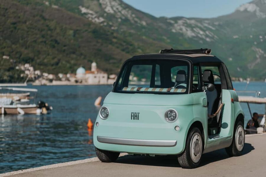 Perast: Guided Tour in a Fiat Topolino E-Car - The Value of This Experience
