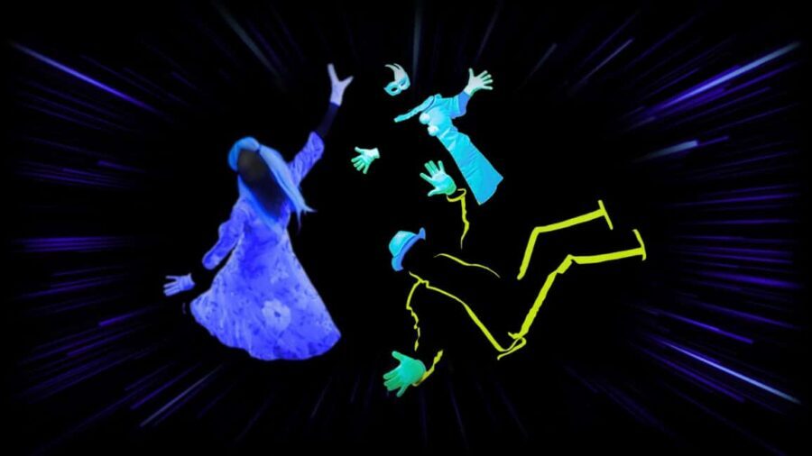 Prague: Underground Black Light Theatre Interactive Show - Audience Interaction: An Integral Part of the Show