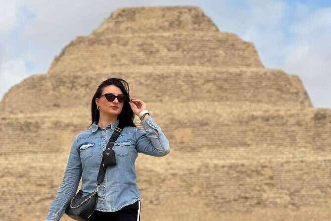 Private Day Dahshur Pyramid,Sakkara step Pyramid,Memphis Old City - Transportation and Logistics