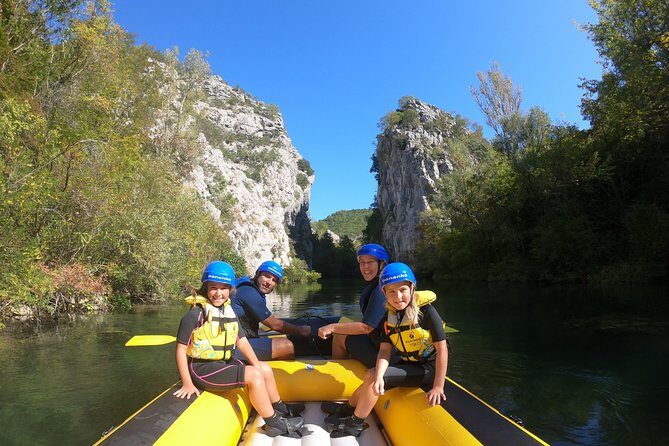 Private rafting on Cetina river with caving & cliff jumping,free photos & videos - The Value of this Tour