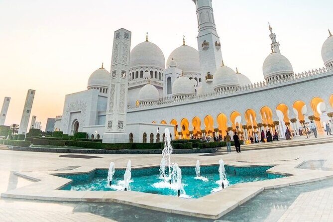 Private Round-Trip Sheikh Zayed Grand Mosque Tour from Dubai Inc. Transport - The Itinerary Breakdown