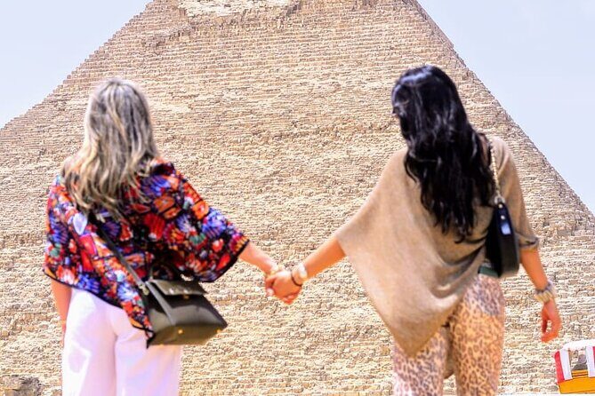 Private tour Giza Pyramids&egyptian Museum&khan khalili bazaar - Khafre’s Pyramid and the Sphinx