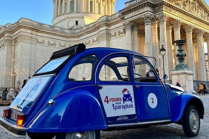 Private tour Paris Sightseeing 2 hours in Citroën 2CV - The Experience: What to Expect on Your Tour