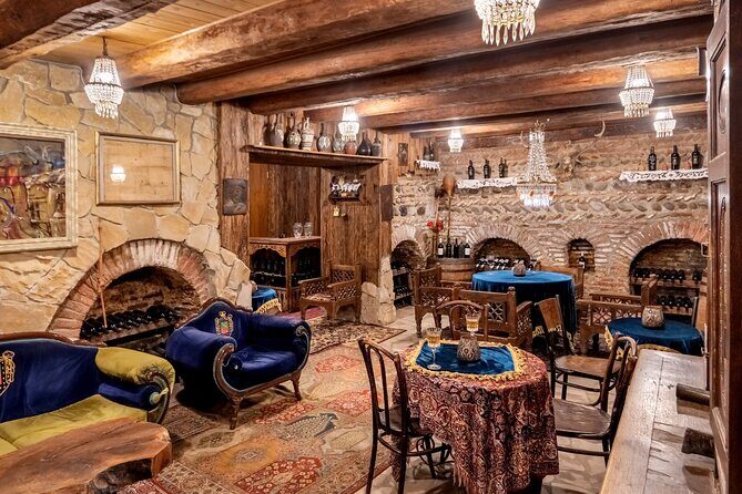Private Wine Tasting in Prince Karalashvili Wine Cellar. Tbilisi - The Historic Cellar & Setting