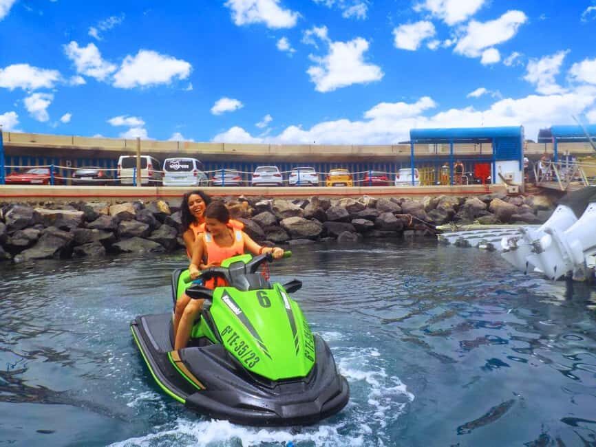 Puerto Colón: Yamaha Jet Ski Tour Along Tenerife's Coast - Scenic Highlights and Stops