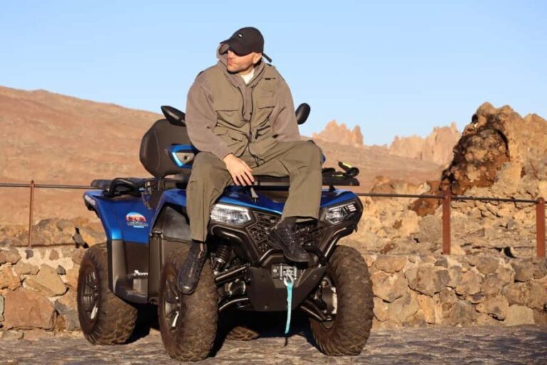 Puerto de la Cruz: Quad Teide Sunset National Park - Why This Tour Works