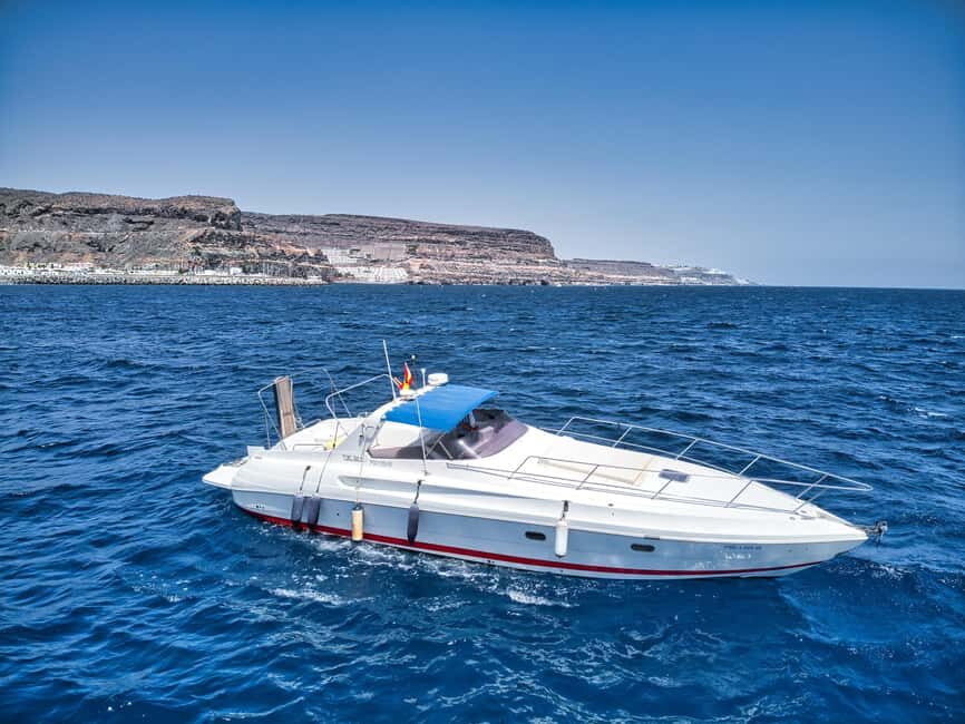 Puerto de Mogán: Private yacht for up to 9 people - Water Activities and Exploration Stops