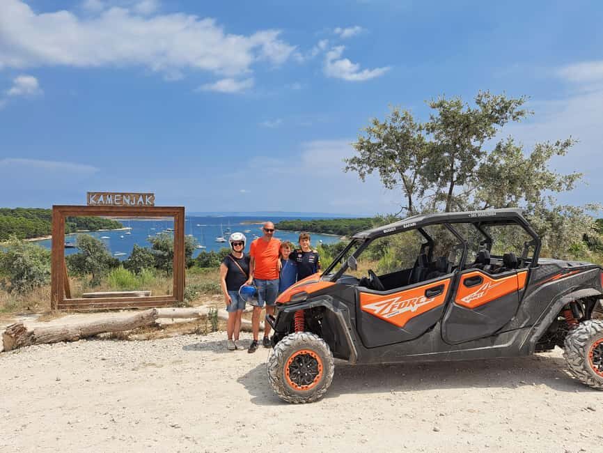 Pula: Family Buggy 4-seater 2.5h Kamenjak Tour & Safari Bar - What To Know Before You Book