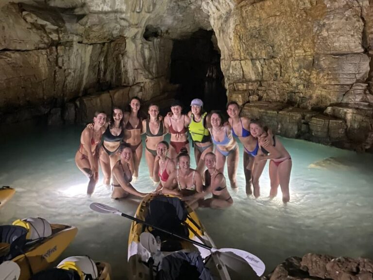 Pula: Sea Kayak Tour with Cave, Snorkeling and Cliff Jumping - The Highlight Stops: Caves, Snorkeling, and Cliff Jumping